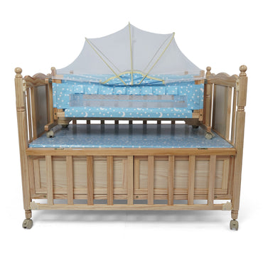 Junior Baby Cot With Swing & Drawer